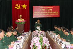 Ra nghị quyết lãnh đạo nhiệm vụ quân sự, quốc phòng và xây dựng Đảng bộ năm 2020